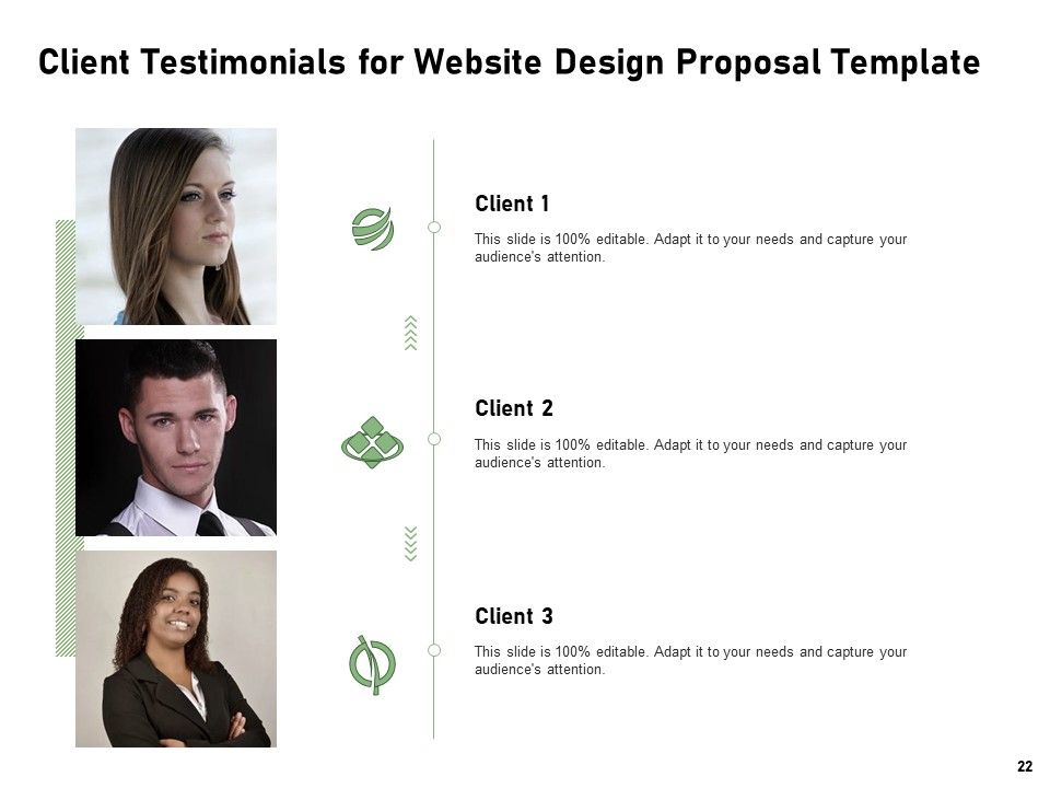 Web Designing Project Proposal Ppt PowerPoint Presentation Complete Deck With Slides Slide22