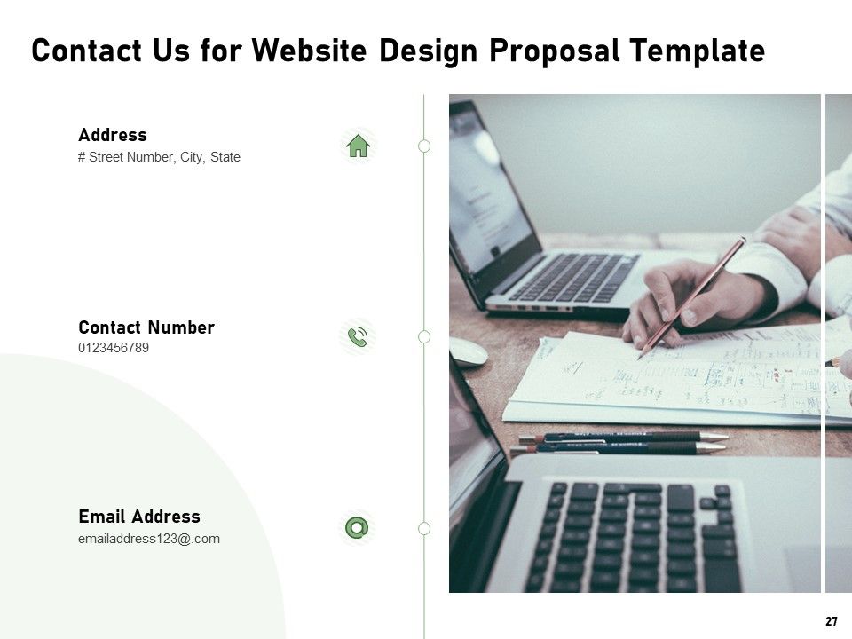 Web Designing Project Proposal Ppt PowerPoint Presentation Complete Deck With Slides Slide27