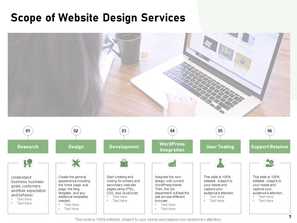 Web Designing Project Proposal Ppt PowerPoint Presentation Complete Deck With Slides Slide07