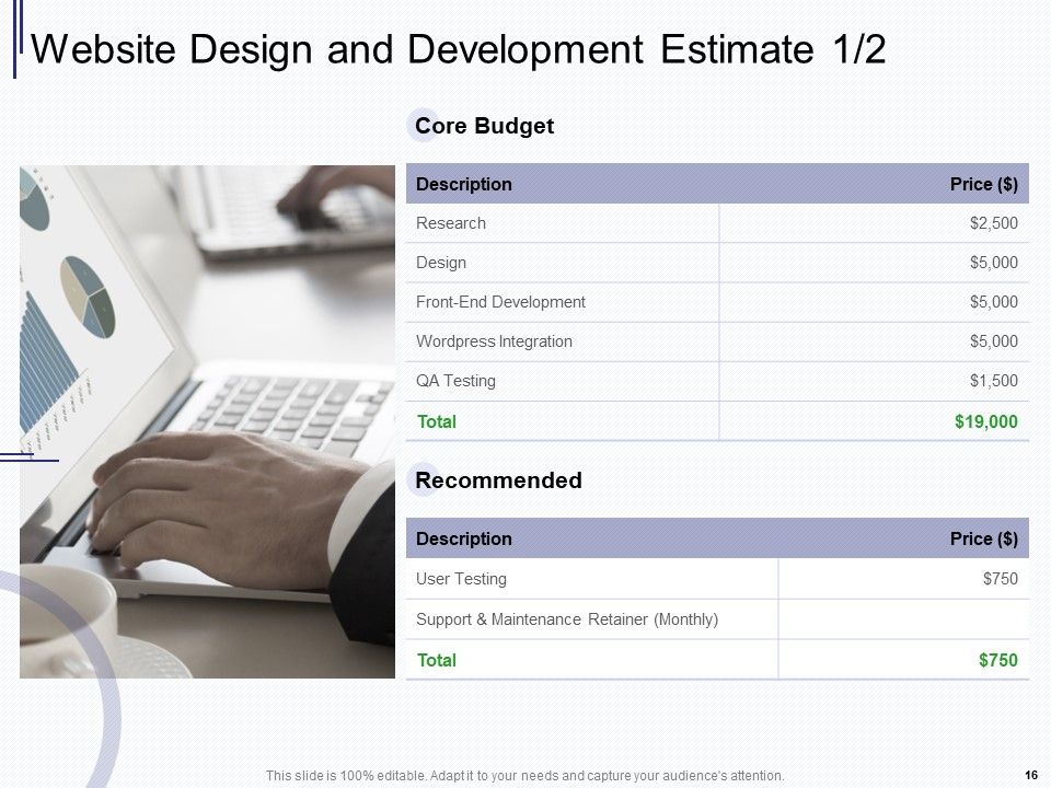 Web Development IT And Design Proposal Ppt PowerPoint Presentation Complete Deck With Slides Slide16