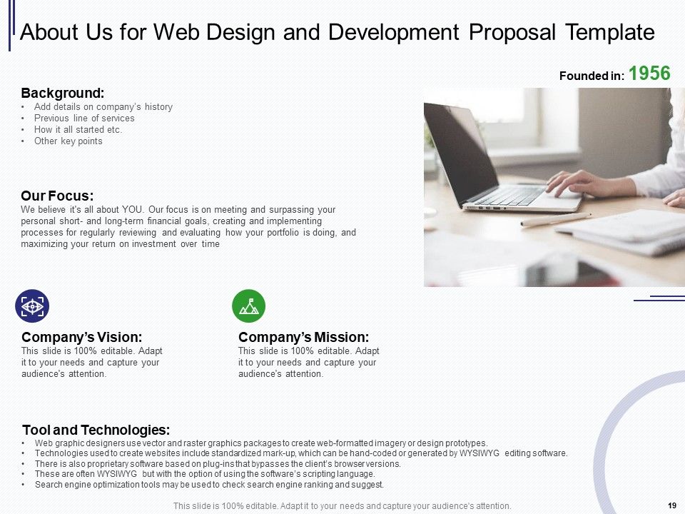 Web Development IT And Design Proposal Ppt PowerPoint Presentation Complete Deck With Slides Slide19