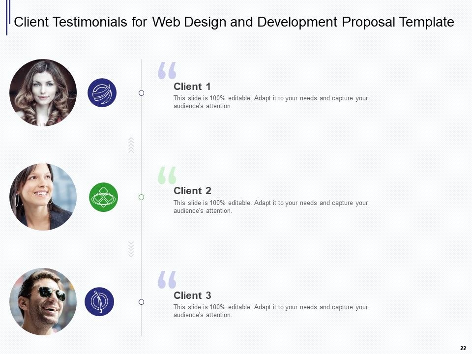 Web Development IT And Design Proposal Ppt PowerPoint Presentation Complete Deck With Slides Slide22