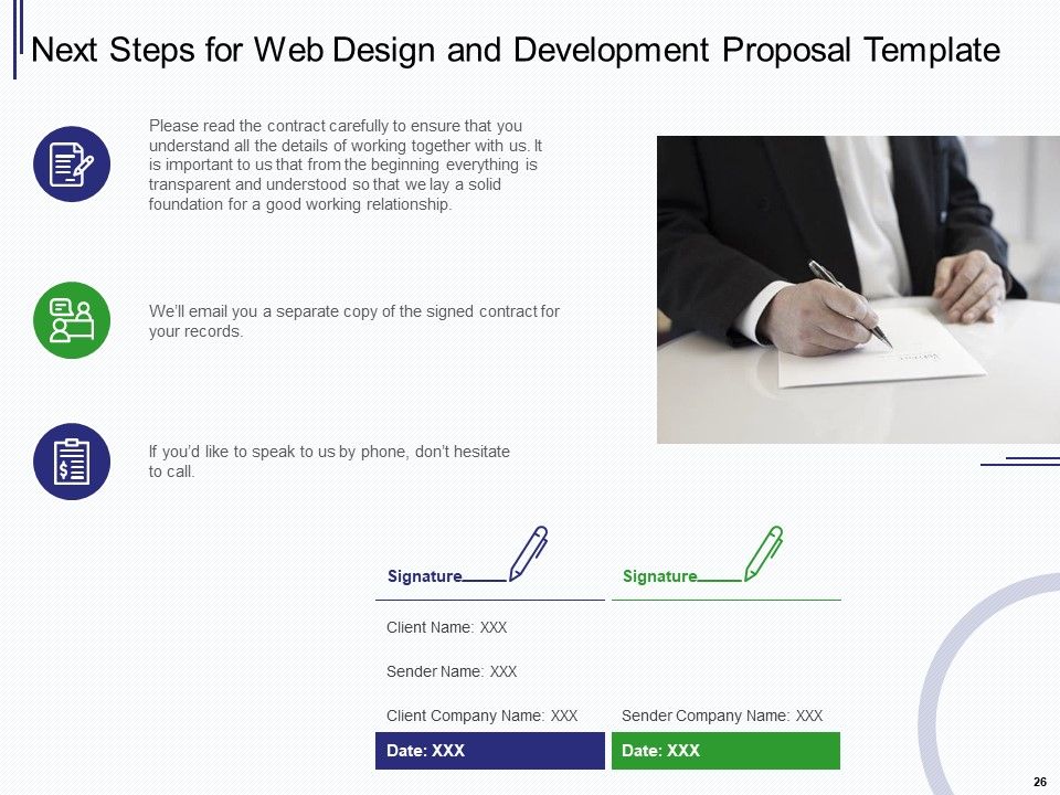 Web Development IT And Design Proposal Ppt PowerPoint Presentation Complete Deck With Slides Slide26