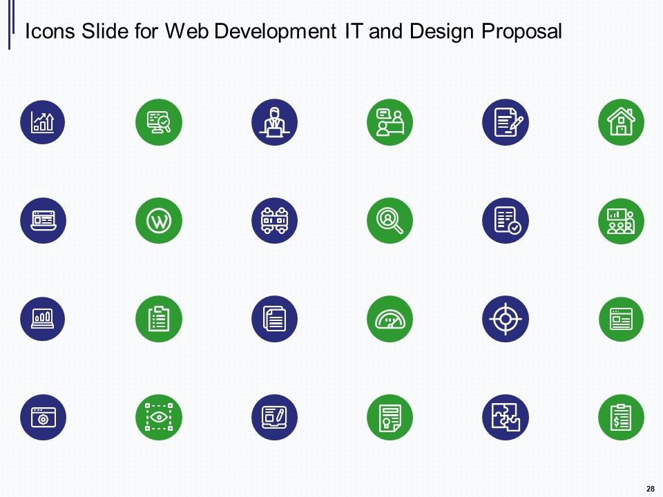 Web Development IT And Design Proposal Ppt PowerPoint Presentation Complete Deck With Slides Slide28