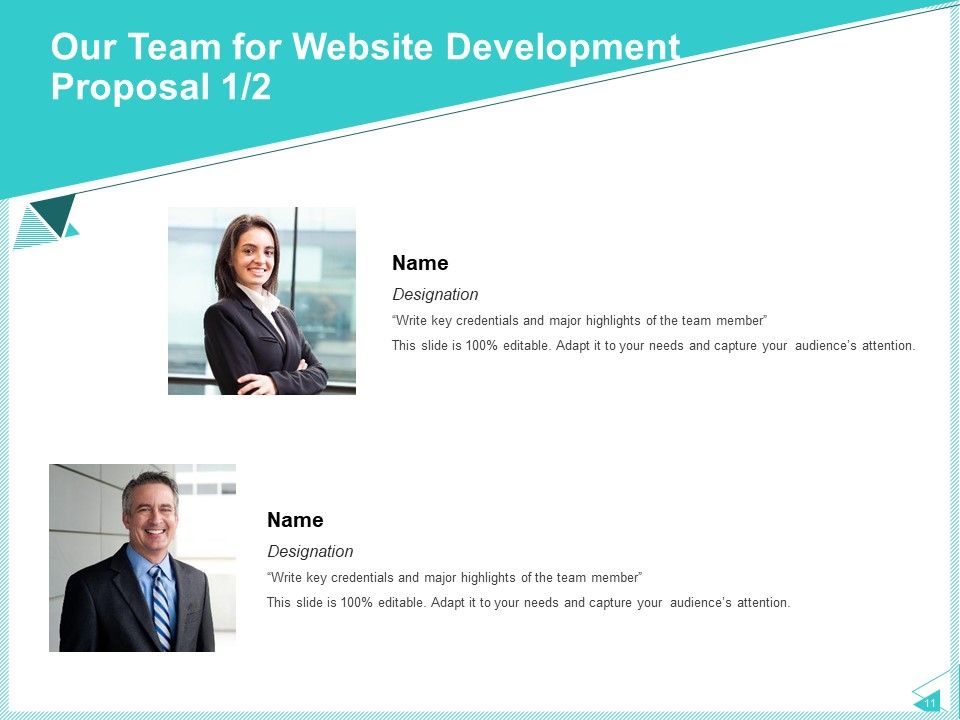 Web Development IT And Design Proposal Templates Ppt PowerPoint Presentation Complete Deck With Slides Slide11