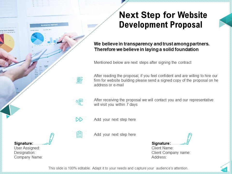 Web Development IT And Design Proposal Templates Ppt PowerPoint Presentation Complete Deck With Slides Slide14