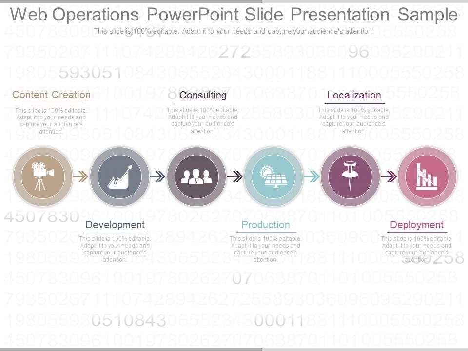 Web Operations Powerpoint Slide Presentation Sample Slide01