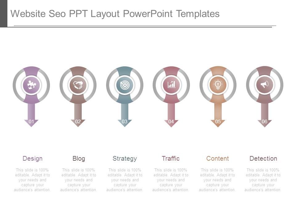 Website Seo Ppt Layout Powerpoint Templates