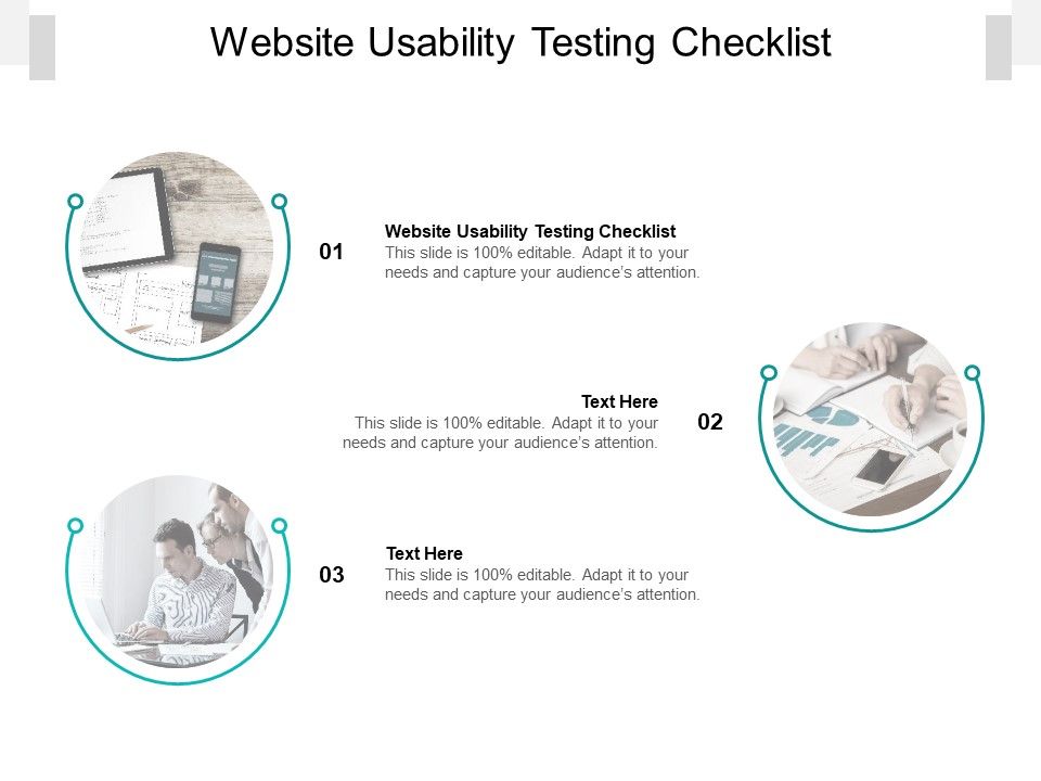 Website Usability Testing Checklist Ppt PowerPoint Presentation Icon