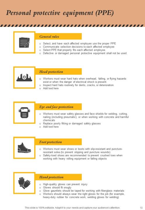 Workforce Safety Program Training Handbook Slide10