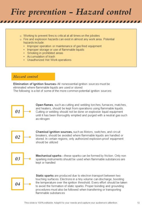 Workforce Safety Program Training Handbook Slide18