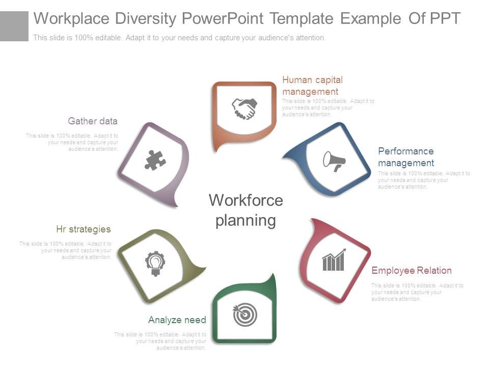 Workplace Diversity Powerpoint Template Example Of Ppt