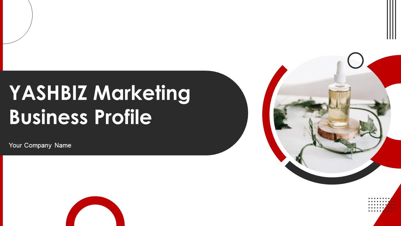 YASHBIZ Marketing Business Profile Ppt PowerPoint Presentation Complete With Slides Slide01