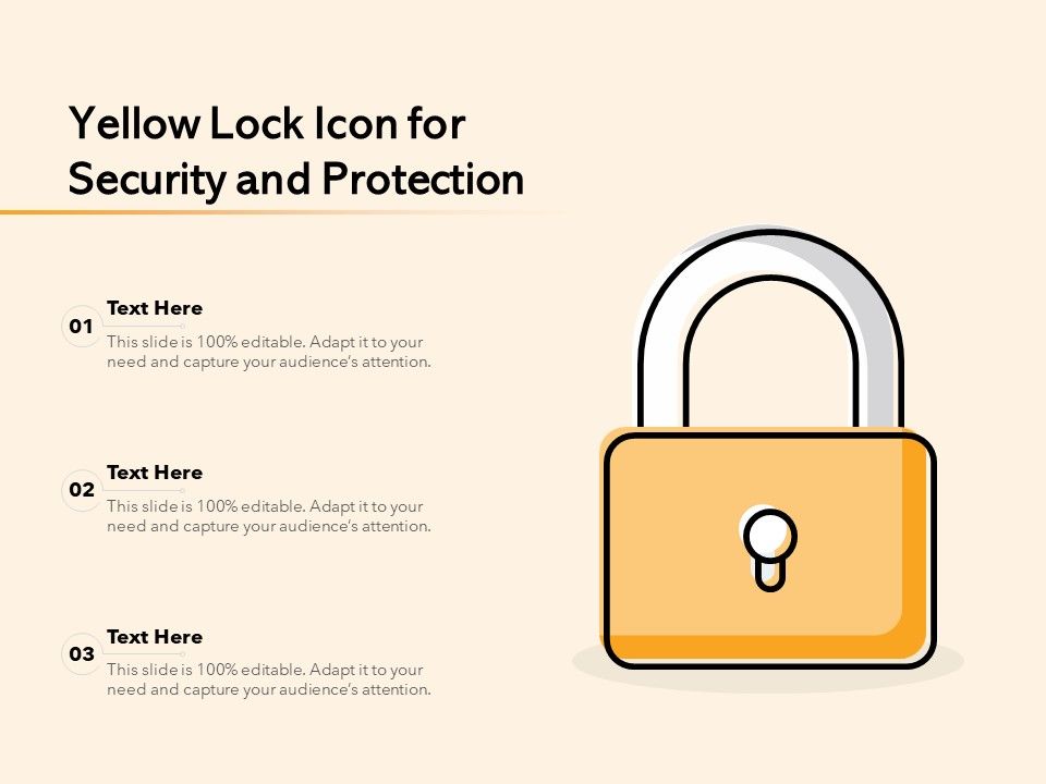 Yellow_Lock_Icon_For_Security_And_Protection_Ppt_PowerPoint_Presentation_Infographics_Tips_PDF_Slide_1.jpg