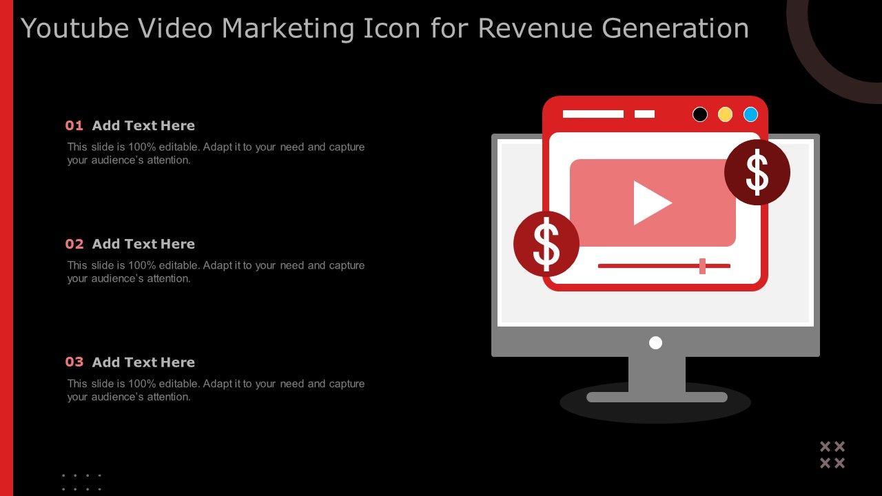 Youtube_Video_Marketing_Icon_For_Revenue_Generation_Ppt_Outline_Layout_PDF_Slide_1.jpg