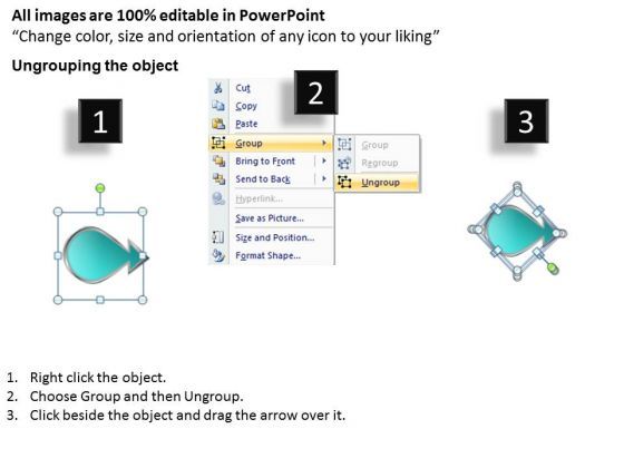 A Layout With Arrows Pointing To The Right Proto Type PowerPoint Templates