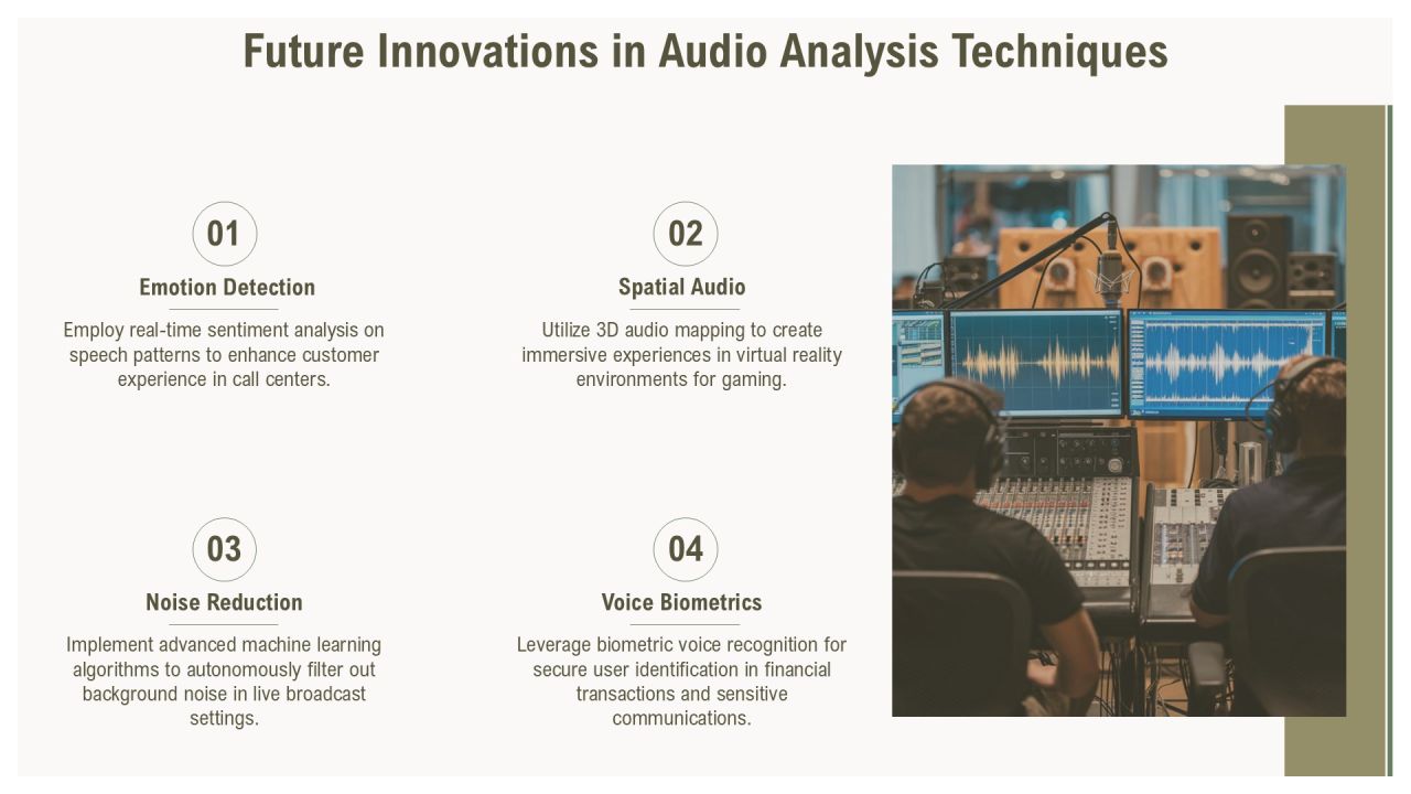 Advanced Techniques In Audio Analysis Methods PPT Graphics AT Slide25