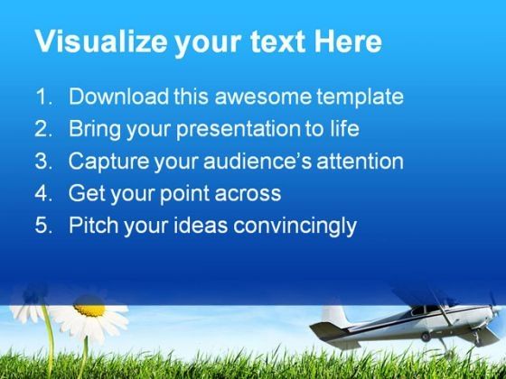 Airplane Travel PowerPoint Themes And PowerPoint Slides 0411