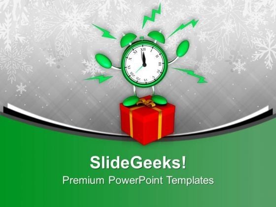 alarm_clock_with_gift_christmas_present_powerpoint_templates_ppt_backgrounds_for_slides_0113_title.jpg
