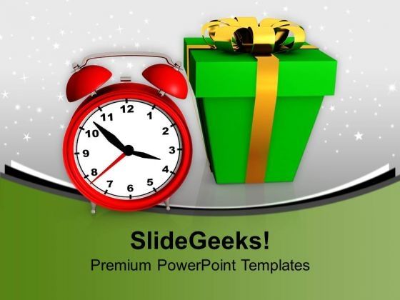 alarm_clock_with_green_gift_box_design_powerpoint_templates_ppt_backgrounds_for_slides_1212_title.jpg