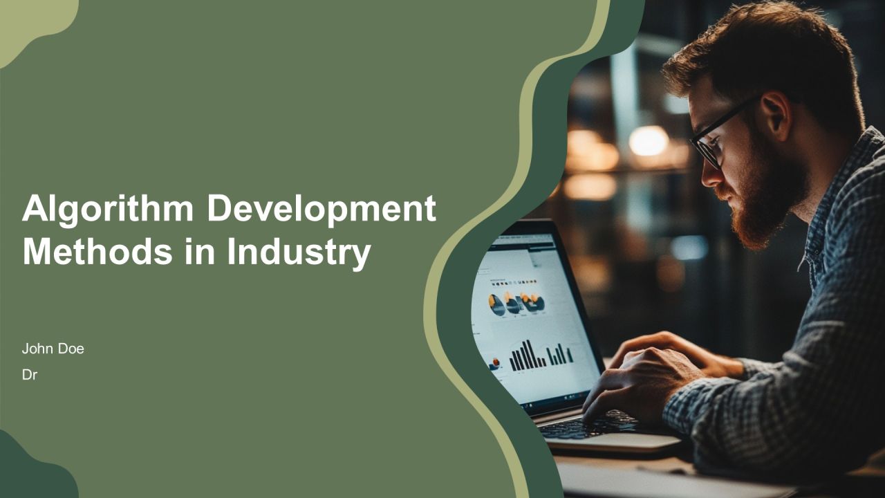Algorithm Development Methods In Industry PPT Outline AT
