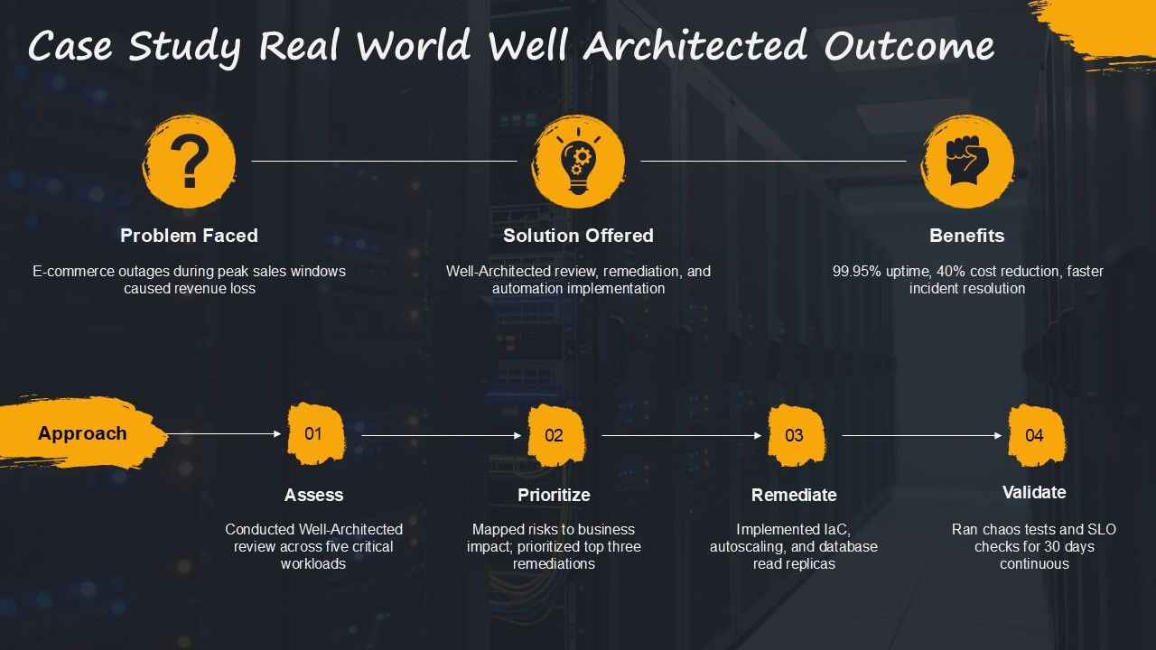 Amazon Well Architected Framework PPT Graphics VM Slide31