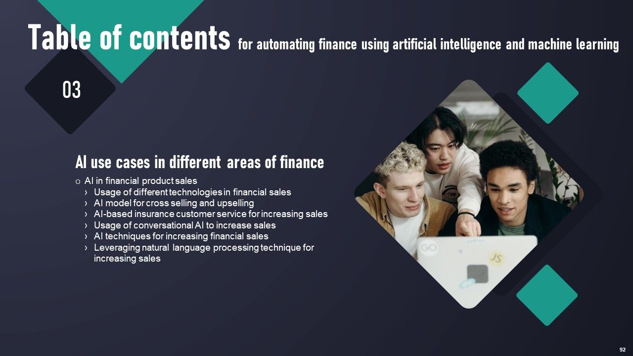 Automating Finance Using Artificial Intelligence And Machine Learning Complete Deck Slide92