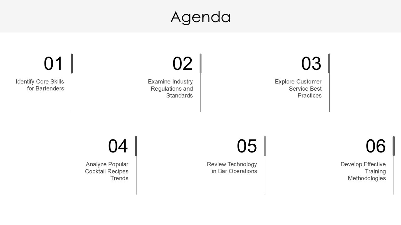 Bartender Training Programs PPT Mockup AT Slide02