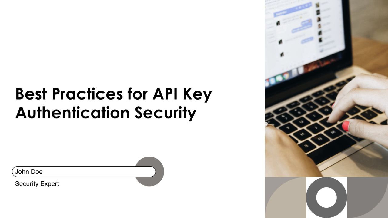 Best Practices For Api Key Authentication Security PPT Template AT