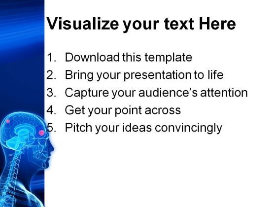 Brain Tumor Science Powerpoint Template 0610 Brain Tumor Science Powerpoint Template 0610