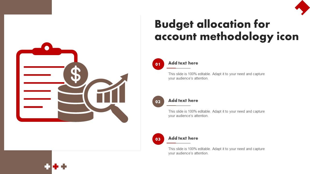 Budget Allocation For Account Methodology Icon Inspiration Pdf