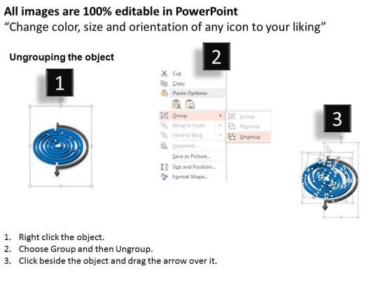 Business Diagram Blue Colored Maze For Problem Solving PowerPoint Templets
