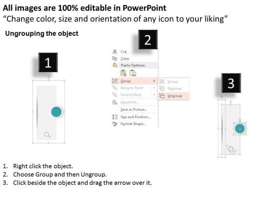 Business Diagram Five Staged Linear Process Flow Diagram PowerPoint Template Slide02