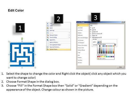 Business Maze PowerPoint Slides And Ppt Template Diagrams