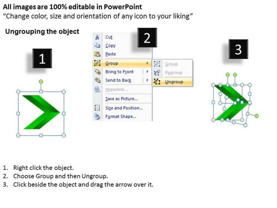Business PowerPoint Template Linear Arrows 10 Stages Plan Image