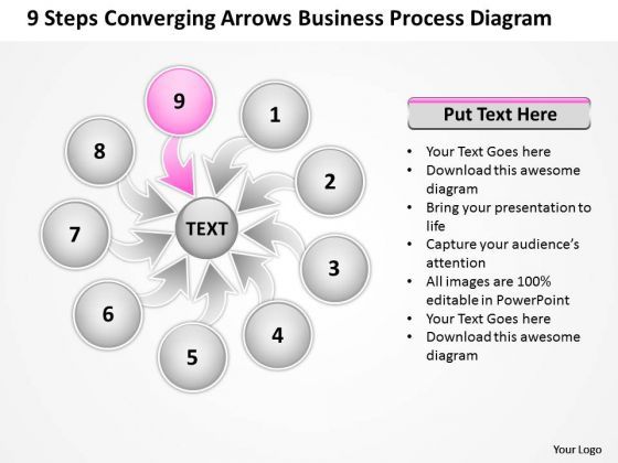 Business PowerPoint Templates Process Diagram Arrows Software Slides
