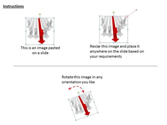 Business Strategy Model 3d People Running Race Concepts Slide02