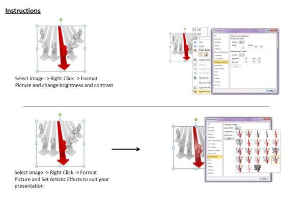 Business Strategy Model 3d People Running Race Concepts Slide03