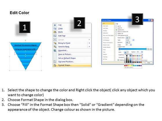 Business Triangles PowerPoint Templates Chart Pyramid Process Ppt Slides