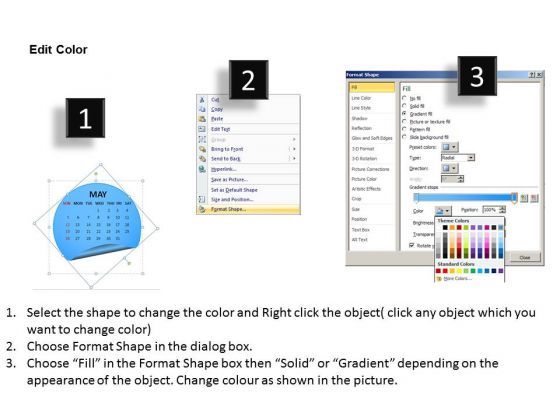 Calendar 2013 May PowerPoint Slides Ppt Templates