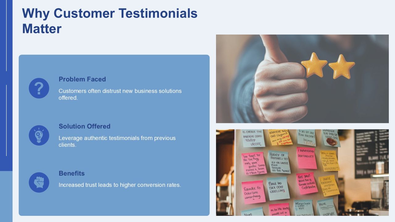 Case Study Testimonials Solutions To Problems PPT Summary AT Slide04