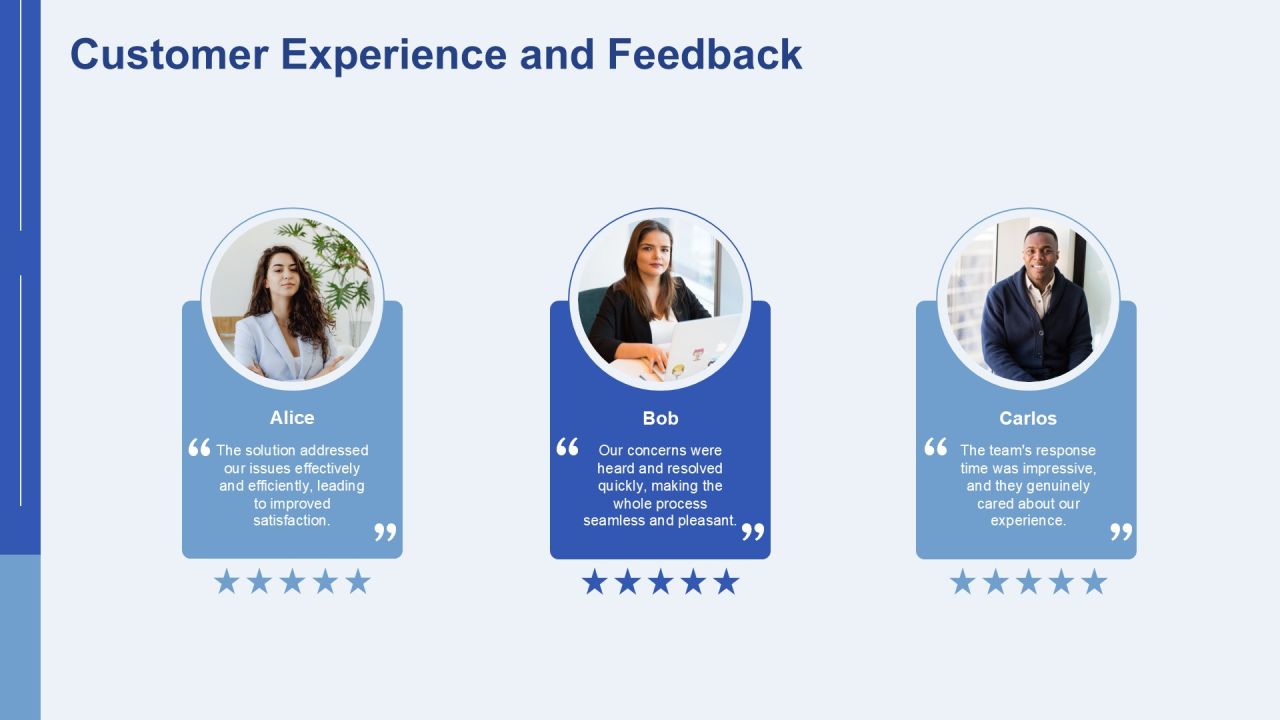 Case Study Testimonials Solutions To Problems PPT Summary AT Slide30