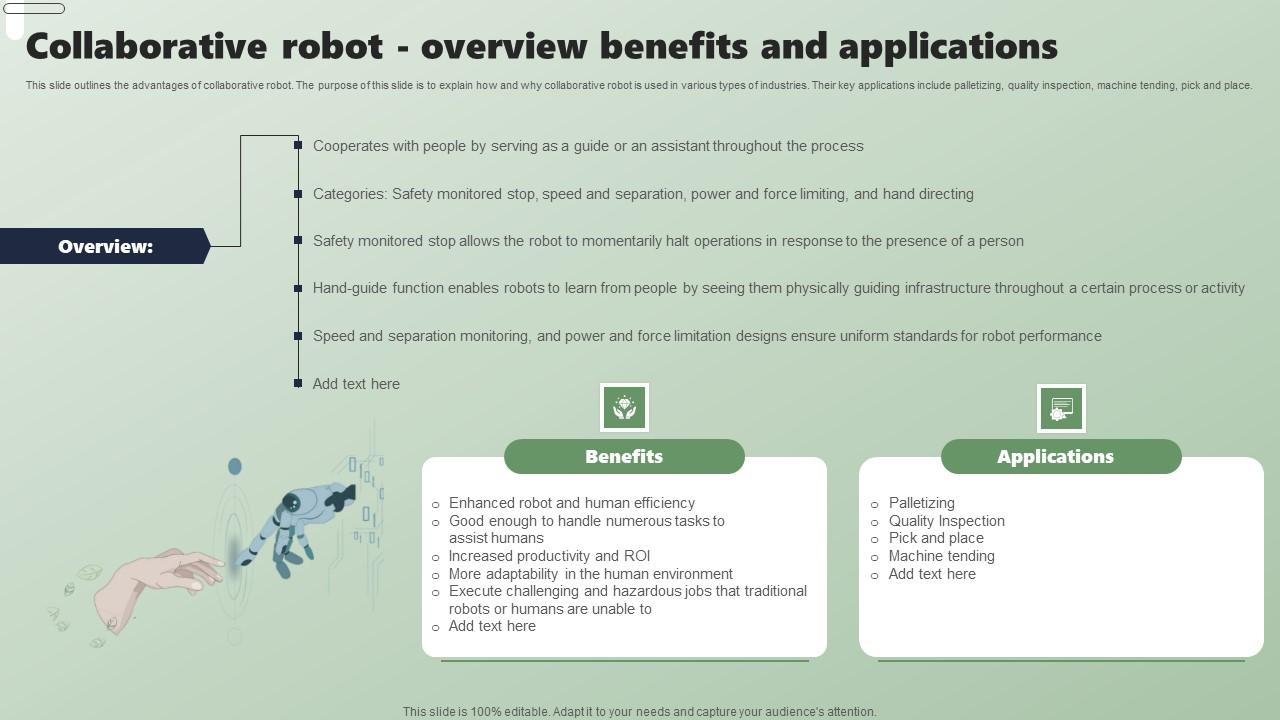 Collaborative Robot Overview Benefits Applications Of Industrial Robots ...