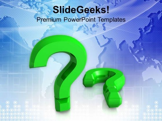 Confusion To Problem Business PowerPoint Templates Ppt Backgrounds For ...