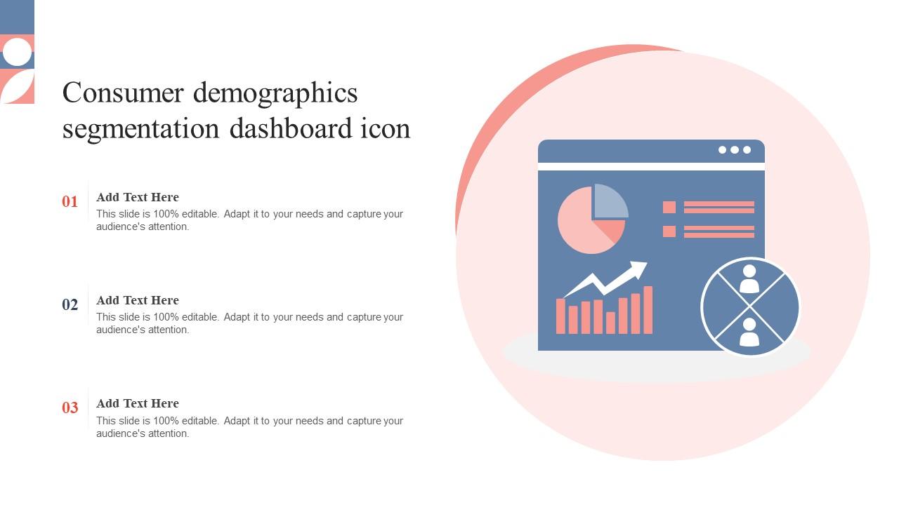 Consumer Demographics Segmentation Dashboard Icon Clipart Pdf