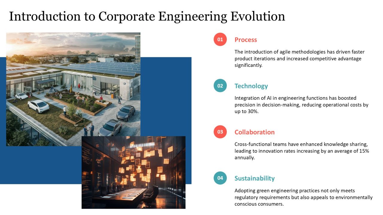 Corporate Engineering Evolution Timeline PPT Sample AT Slide03