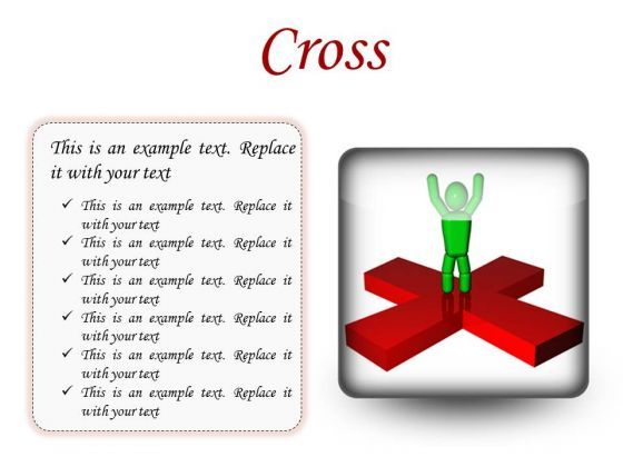 Cross Business Powerpoint Presentation Slides S Cross Business Powerpoint Presentation Slides S
