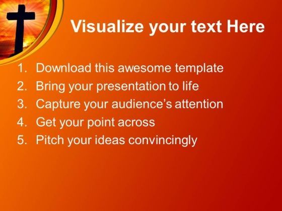 Cross Religion PowerPoint Templates And PowerPoint Themes 0712