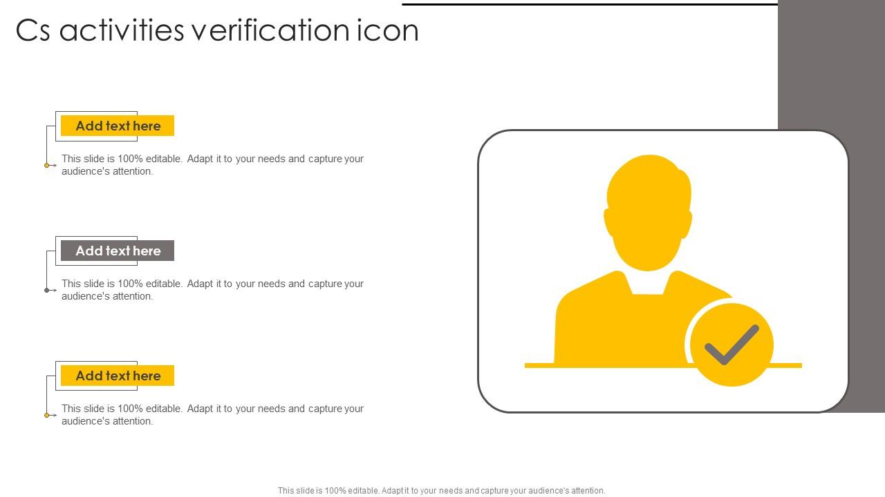 Cs Activities Verification Icon Topics Pdf