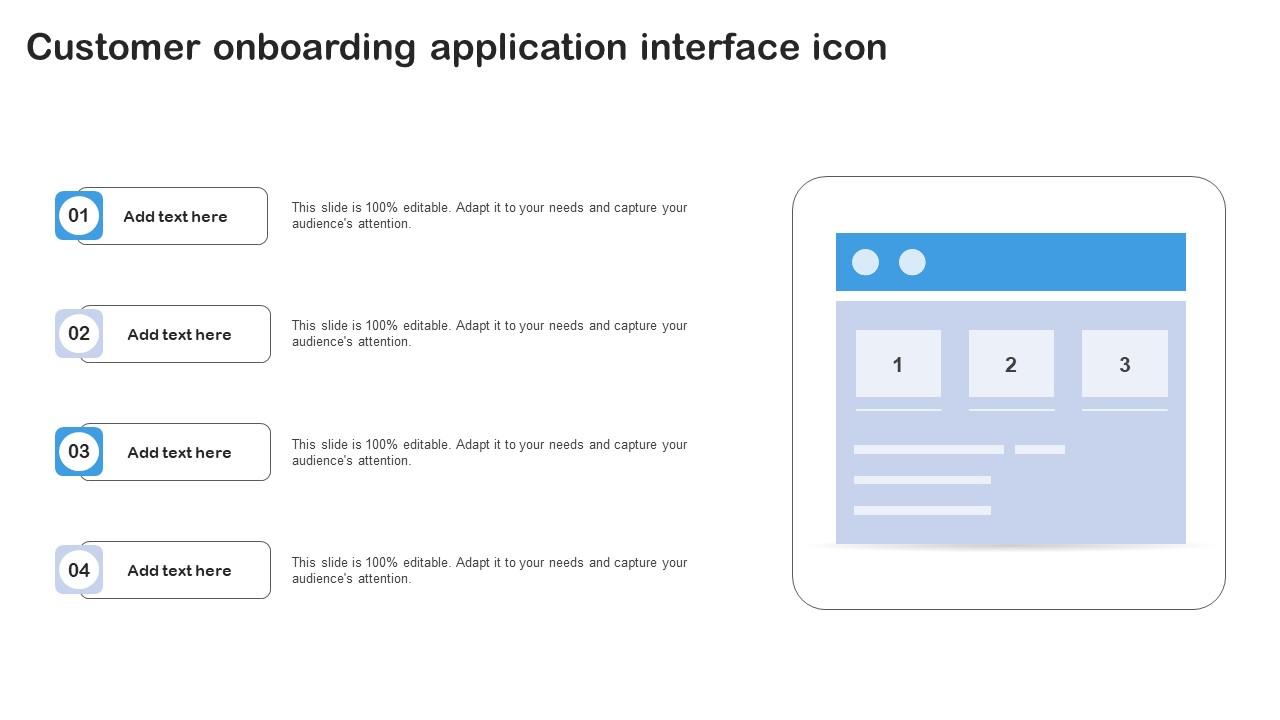Customer Onboarding Application Interface Icon Rules Pdf